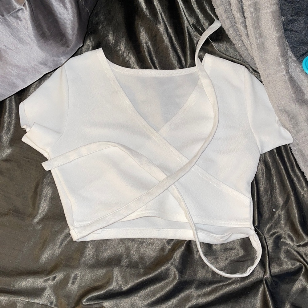 Shein Crossbody tie top